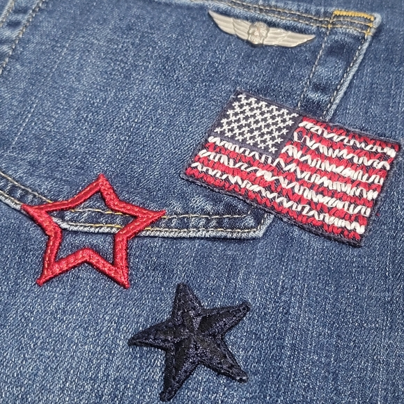 Rock & Republic Straight Leg Indee Jeans Size 4 - Picture 4 of 9